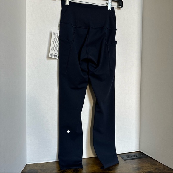 Lululemon Leggings Wunder Train HR Tight 25” Size 4 Pockets True Navy NWT - Picture 5 of 8